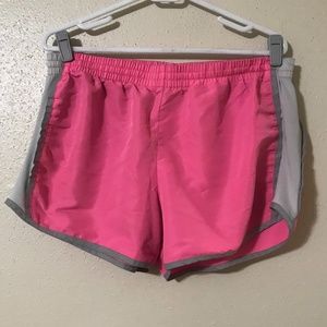 WOMEN'S HOT PINK DANSKIN ATHLETIC SHORTS